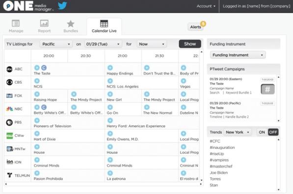 Twitter : la révolution publicitaire est en cours calendar view twitter