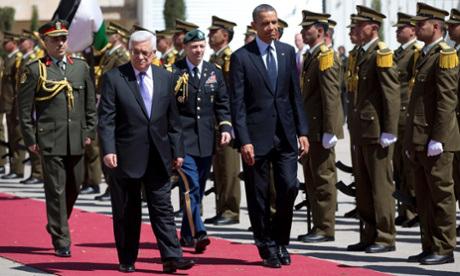 Mahmoud Abbas et Barack Obama 