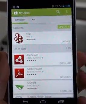 Aperçu de la prochaine version 4.0 du Google Play Store Aperçu de la prochaine version 4.0 du Google Play Store