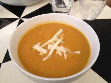 Soupe courge butternut
