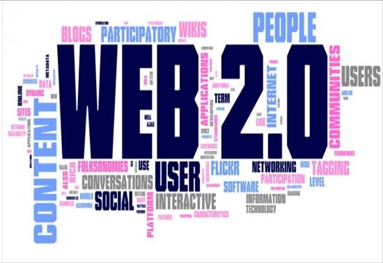 Web 2.0 Style Web Design 550x378 #Dossier : Comment les réseaux sociaux influencent ils le comportement du shopper / Émergence et caractéristiques du web 2.0