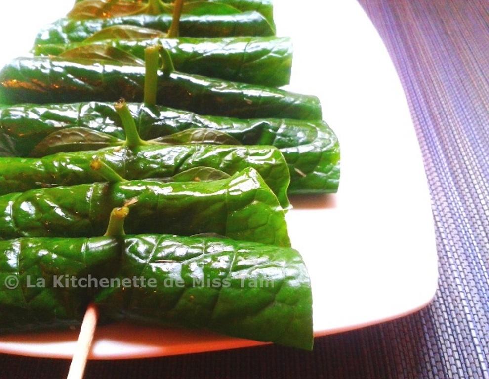 Boeuf grillé La Lôt La Kitchenette de Miss Tâm Vietnam : Boeuf La Lôt (Bò lá lốt)