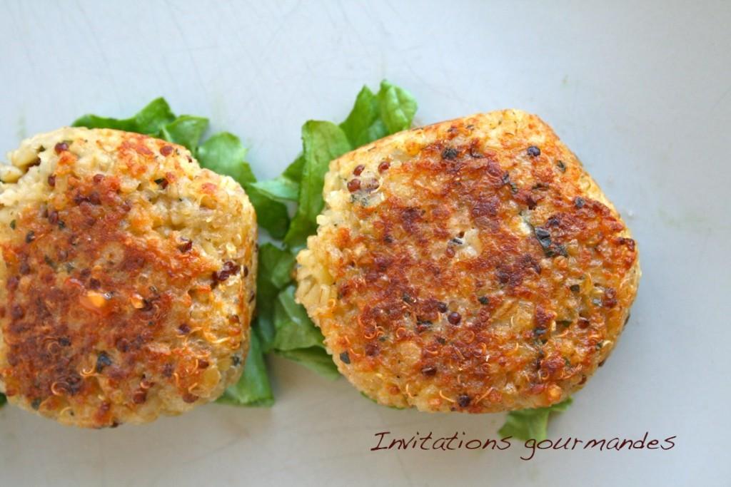 Croquette de quinoaboulgour au parmesan et basilic À Voir