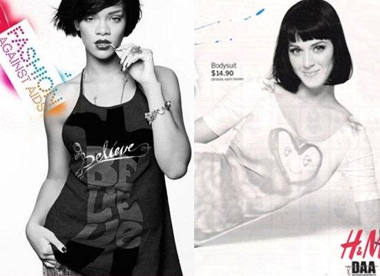 H&M; et ses égéries stars. H&M; et ses égéries stars.