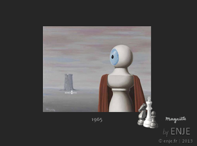 Magritte inspiré par le jeu d'échecs - 2
