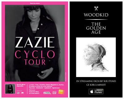 Le radar de Flyinchriss : Promenons nous dans les bois - Revue des nouveaux albums de Zazie, Cyclo et Woodkid, The Golden Age