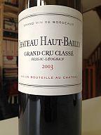 Des bons petits vins : Haut Bailly, Mas Champart