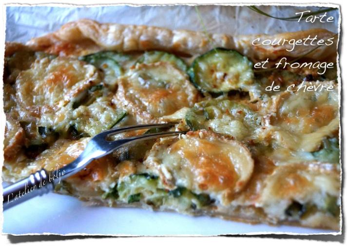 Tarte aux courgettes et au fromage de chèvre Tarte courgettes et fromage de chèvre 3