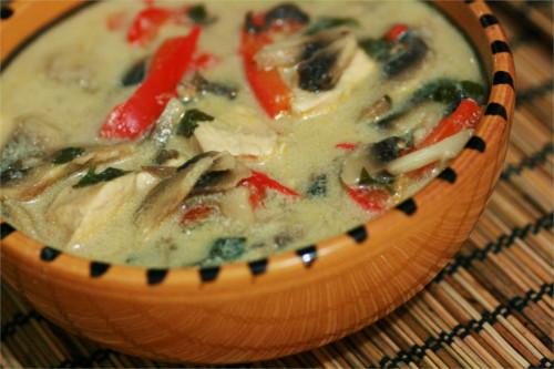 soupe poulet thai paléo