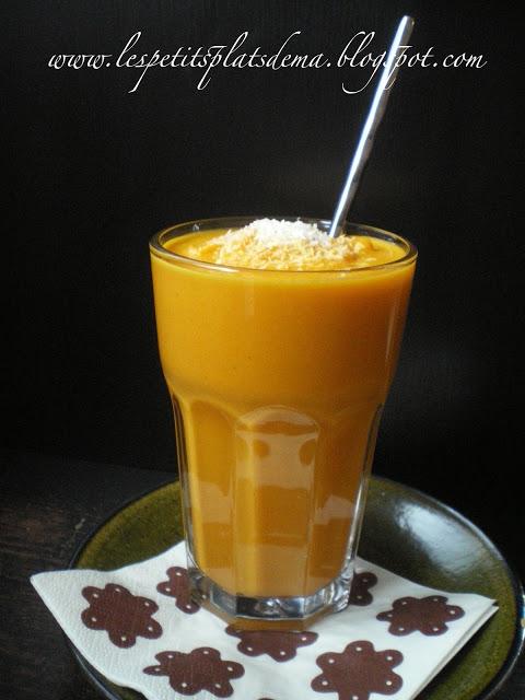Velouté de carottes au lait de coco Velouté de carottes au lait de coco