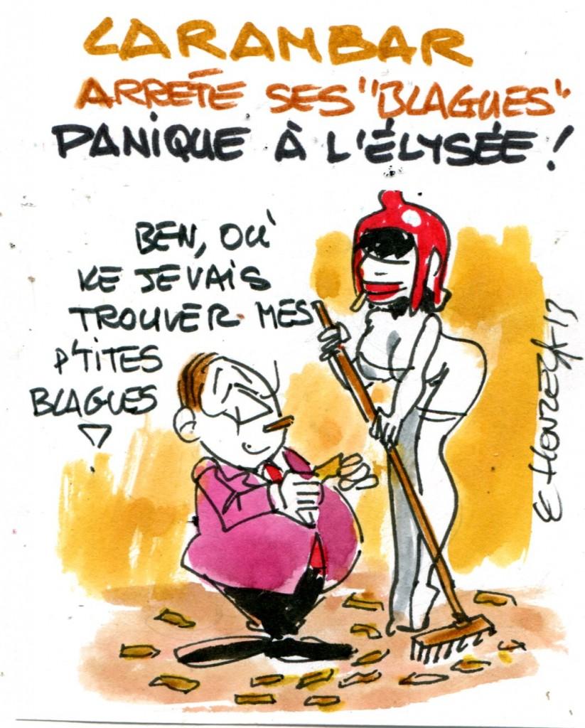 imgscan contrepoints 2013656 Carambar Carambar cesse ses blagues : panique à l'Élysée
