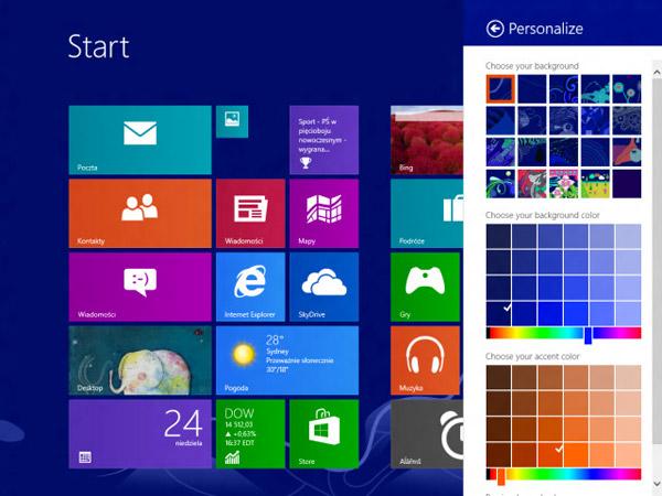 Microsoft : nouvelles captures d’écran pour Windows Blue 8