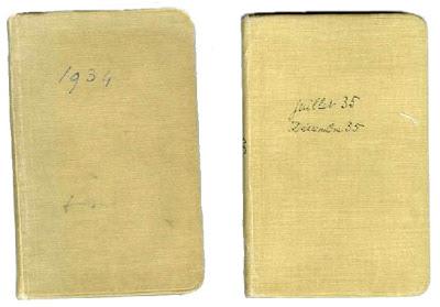 Deux carnets du Journal en vente Deux carnets du Journal en vente