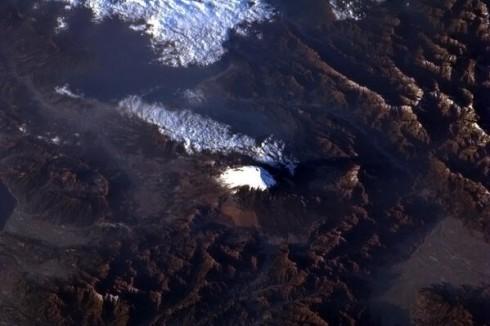 11 Mars 2013 - Le Mont Fuji, Japon.  Photo Chris Hadfield/NASA