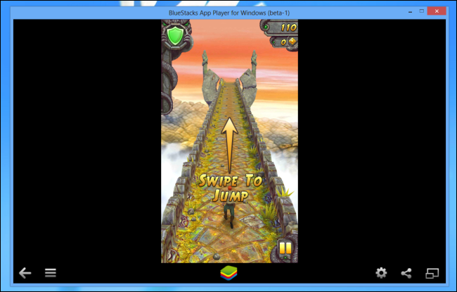 temple run-2-en-bluestacks-sur-windows-8 Lancer les jeux et applications Android sous Windows 8