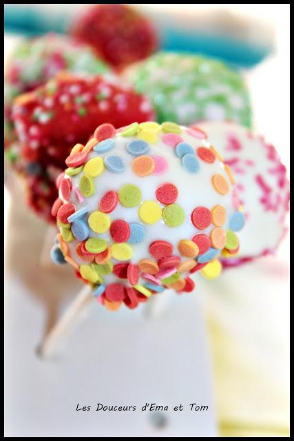 Cake pops au spéculoos Cake pops au spéculoos