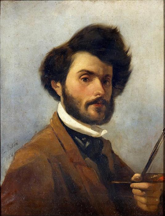 Giovanni Fattori - Autoportrait Le Caffè Bardi