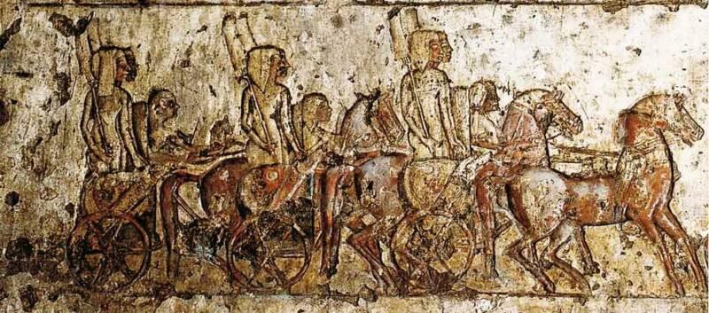 L’arrivée des chars... (1) en l'Égypte ancienne !