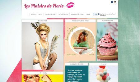 Dans ma blogroll il y a... #20 les plaisirs de Florie