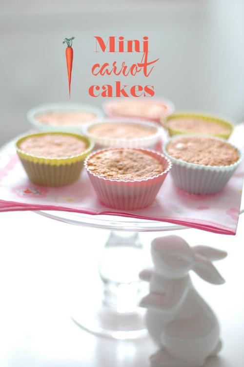 Mini Carrot Cake (sans matière grasse / fat-free) Mini Carrot Cake (sans matière grasse / fat-free)