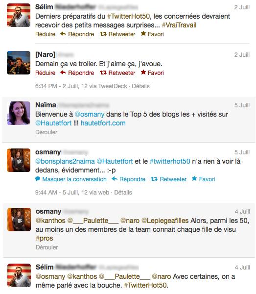 twitterHot50 twitterHot50 Une semaine de lol sur le web