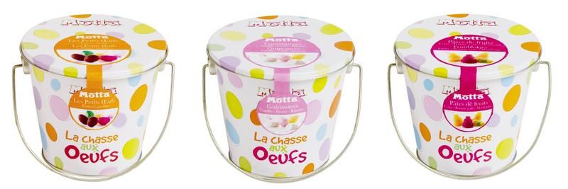 seau motta La chasse aux œufs sera gourmande avec Motta
