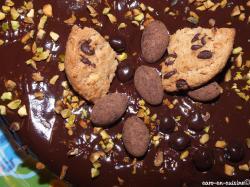 Gâteau cookies, chocolat, caramel dscf6125.jpg