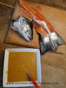 Soupe de poisson presque gratuite au thermomix avant et après!!