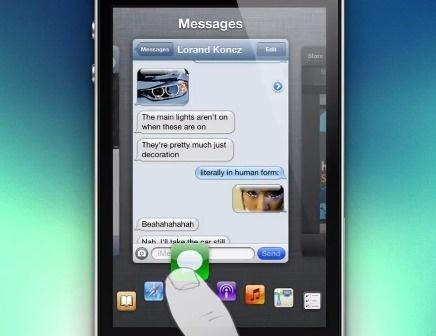 iOS 7: Nouveau concept App Switcher sur iPhone...