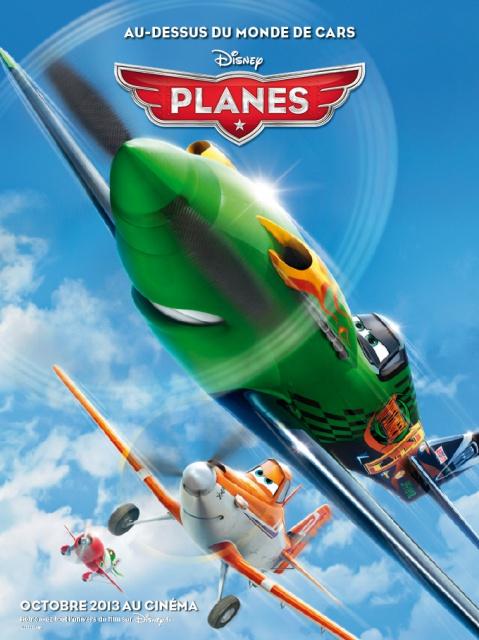 Planes : la première bande-annonce, l’affiche du nouveau film d’animation Disney !‏