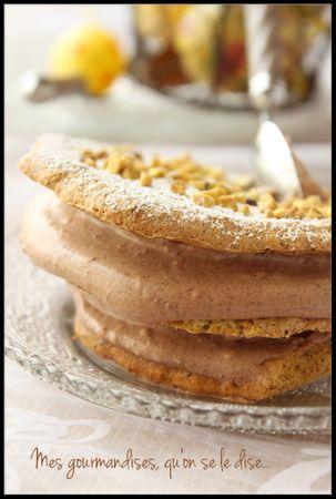 Dacquoise pistache-chocolat. Copie de Copie de Photo 2301