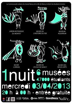 Nocturne étudiantes des Musées de Nancy Nocturne étudiantes des Musées de Nancy