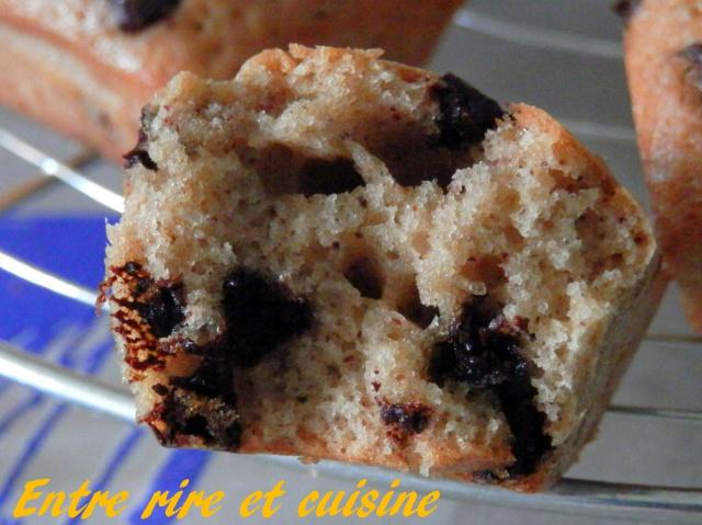 Mini-cakes à l'amande et aux pépites de chocolat Hebergeur d'image