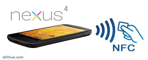 Utiliser les tags NFC avec mon Nexus 4 Nexus4 et NFC