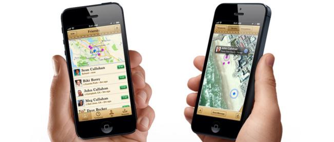 Find My Friends (Localiser mes amis) sur iPhone, s'offre une nouvelle interface...