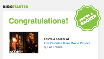 Veronica Mars Movie : I DIT IT!!!!