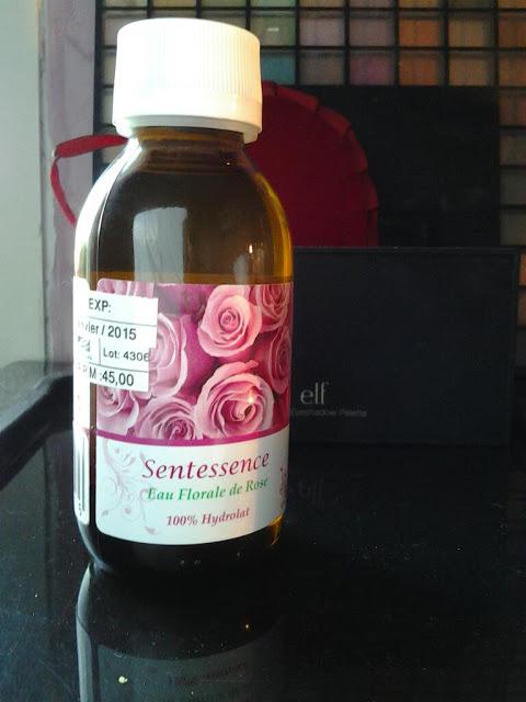 Revue eau florale de rose Sentessence de chez Clarel Revue eau florale de rose Sentessence de chez Clarel