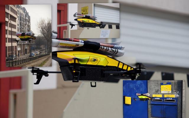 Dès demain la livraison de tract et de la presse syndicale par drône cc @GroupeLaPoste Dès demain la livraison de tract et de la presse syndicale par drône cc @GroupeLaPoste