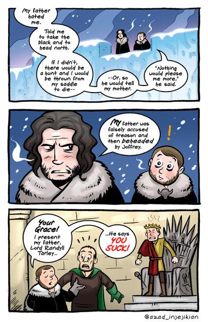 Game of Thrones, en mode graphico-comics