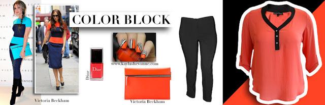 LOOK DU JOUR: Color Block LOOK DU JOUR: Color Block