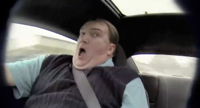 Jeff Gordon piège un commercial dans un Test Drive décoiffant