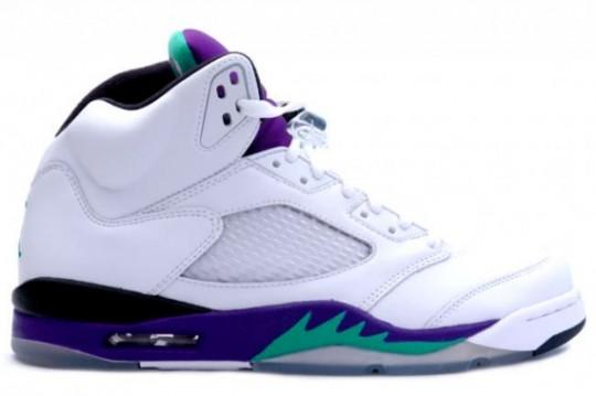 Air Jordan Sorties Mai 2013 air-jordan-v-grape-april-2013-570x379