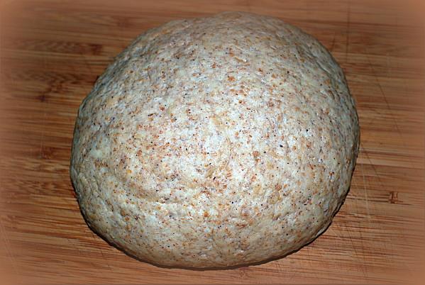 Pain à l'orge (khobz zra3 ) boule de pate a pain