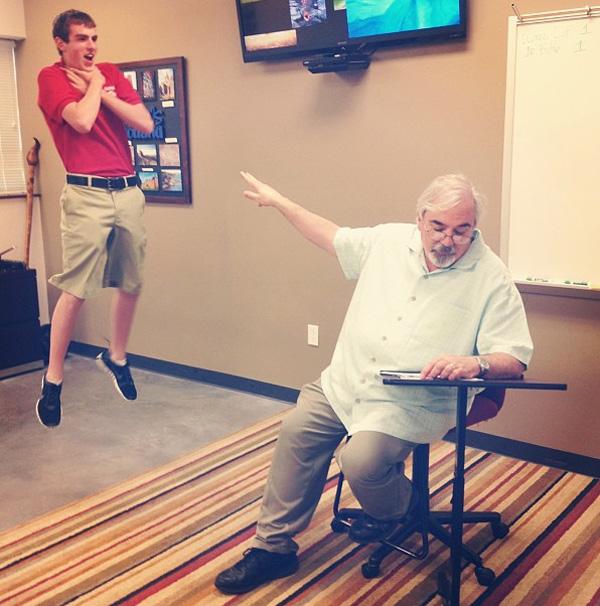 Après le Planking voici Le « Vadering » vadering02