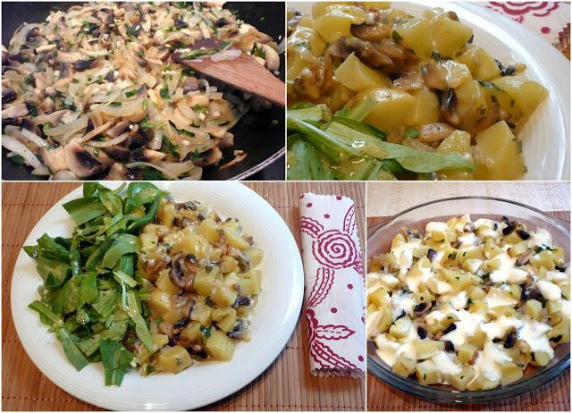 Tartiflette végétarienne et allégée, ou cancoflette Tartiflette végétarienne et allégée, ou cancoflette