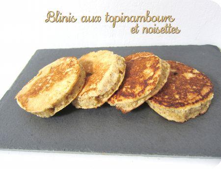 Blinis aux topinambours et noisettes blinis topinambour (scrap)