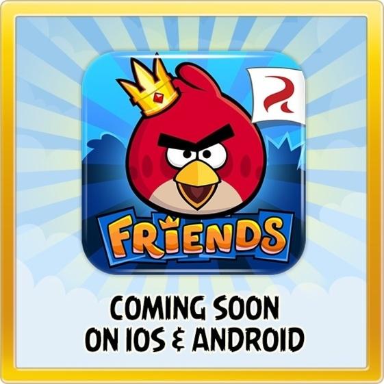Angry Birds Friends vont débarquer sur iPhone et Androïd...