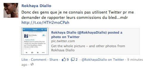 ROKHAYA DIALLO : QUAND DES GENS VOUS DEMANDENT DE RAPPORTER DES SACS DU BLED ROKHAYA DIALLO : QUAND DES GENS VOUS DEMANDENT DE RAPPORTER DES SACS DU BLED