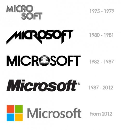 Microsoft fête ses 38 ans ! ms-logos-changes