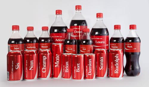 Une bouteille de Coca à votre nom !